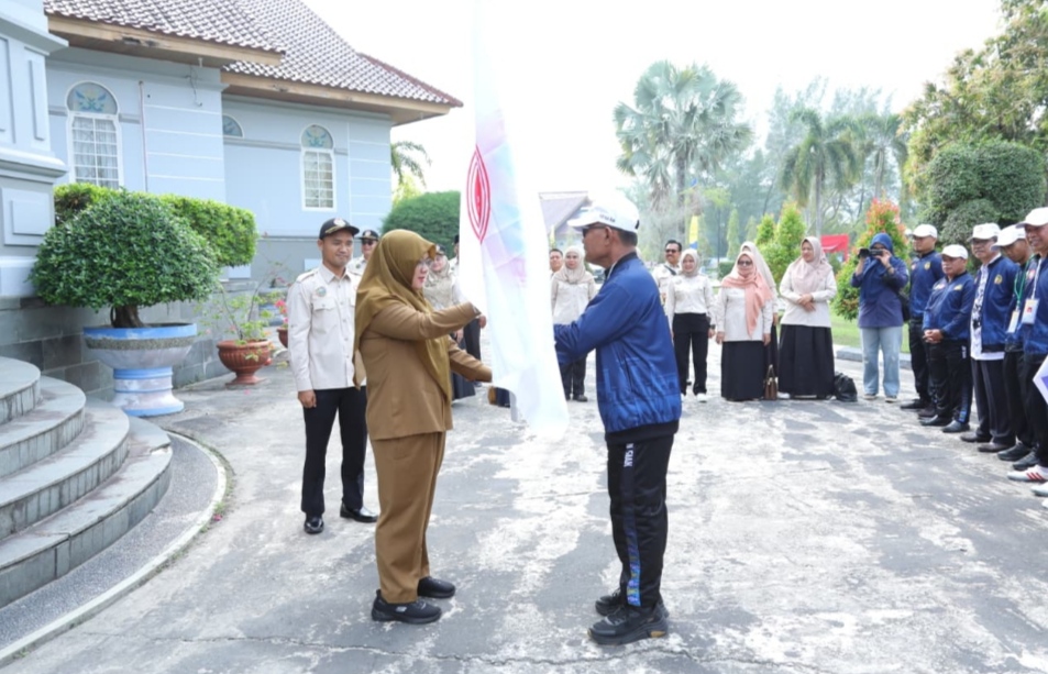 Pelapasan kontingen Porsenijar Kabupaten Siak