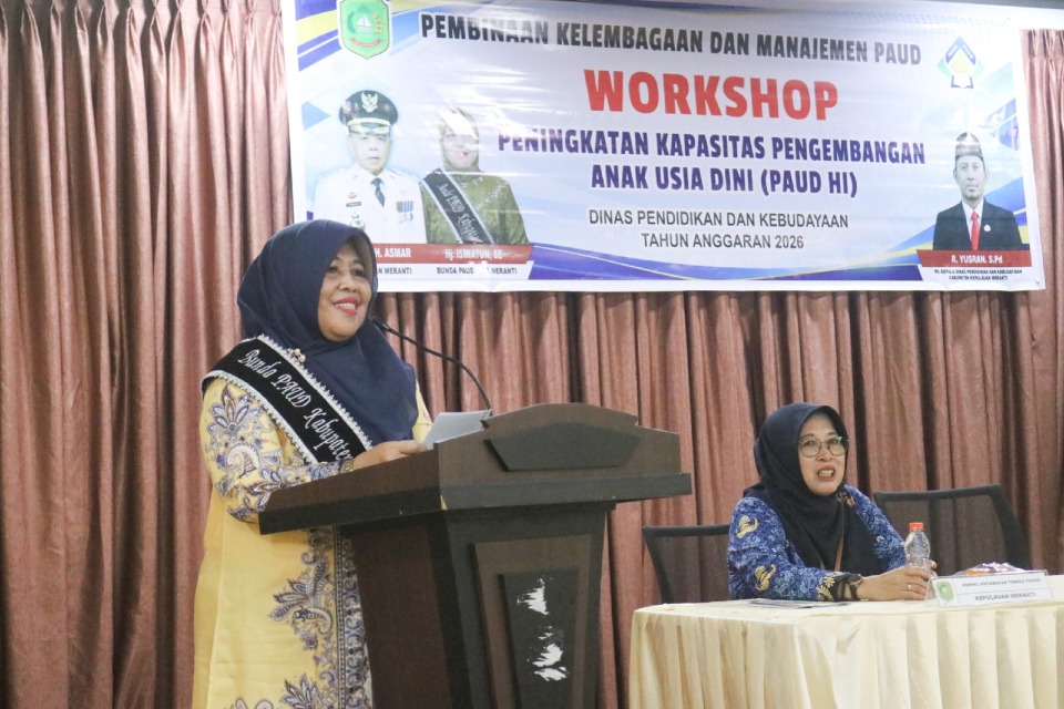 Workshop Peningkatan Kapasitas Pengembangan Anak Usia Dini Holistik Integratif (PAUD HI) di Selatpanjang