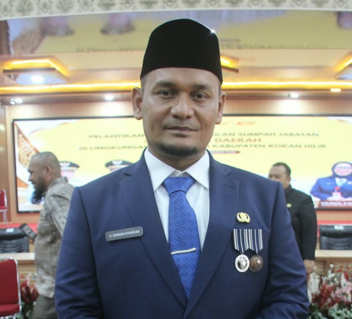 Sekretaris Daerah Kabupaten Rokan Hilir, H. Sarman Syahroni