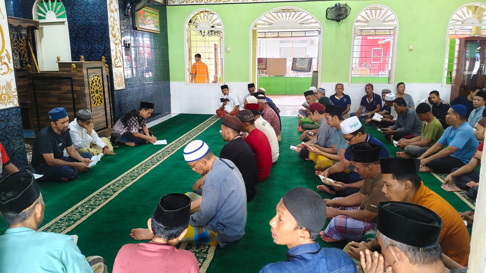 Dibalik Jeruji Besi, 71 Orang Warga Binaan Lapas Ikuti Pembinaan Kerohanian dan Santri