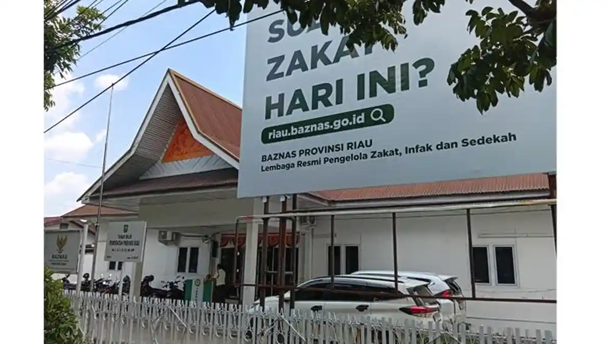 Kantor Baznas Provinsi Riau/Tribunepekanbaru.com