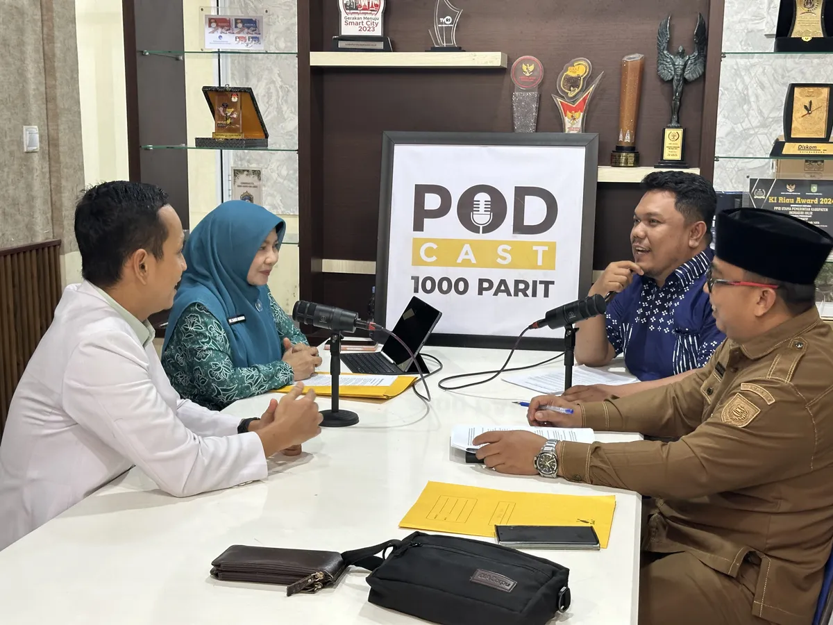 Program Podcast 1000 Parit GGTV Diskominfotik Inhil